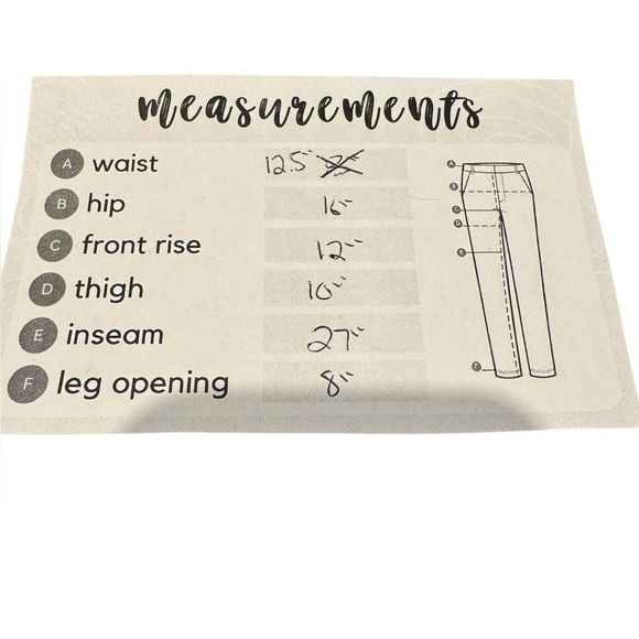 Levi’s Ribcage Straight Ankle Jeans - Size 25 - Picture 7 of 7